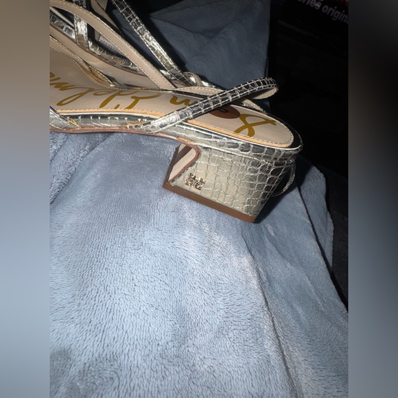 Sam Edelman Metallic Block Heel Sandals
Whitley - Picture 11 of 13